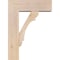 Ekena Millwork Olympic Block Smooth Bracket w/ Offset Brace, Douglas Fir, 7 1/2"W x 22"D x 30"H BKT0806X22X30OLY05SDF - alternate 4